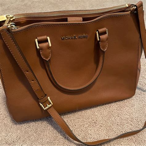 kellen md satchel michael kors|Michael Kors Kellen MD Satchel Saffiano Leather 38T8XSOS2L.